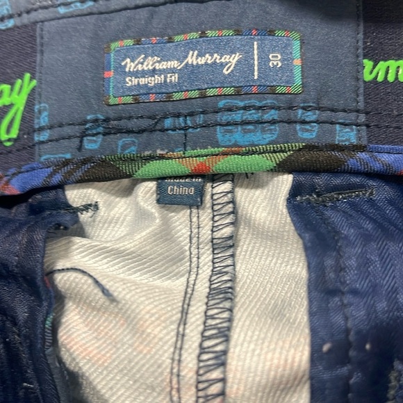 William Murray  Shorts Suds & Stripes Blue Performance Shorts 30 - Picture 3 of 7